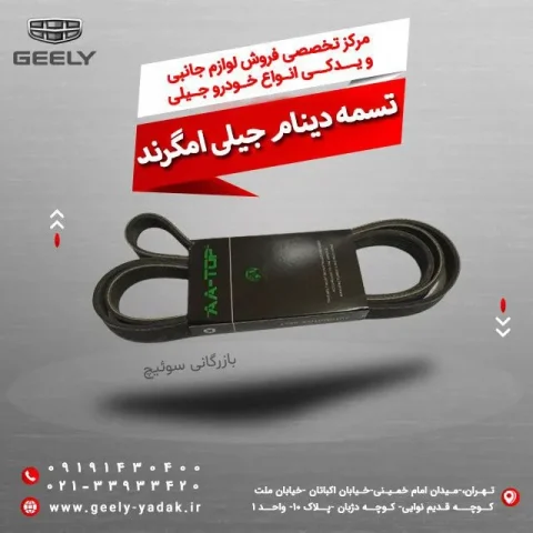تسمه دینام جیلی امگرند