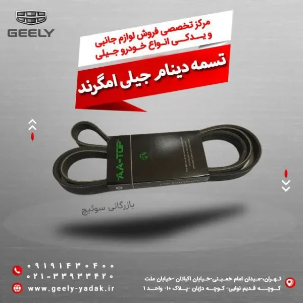 تسمه دینام جیلی امگرند